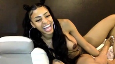 Black Ebony Masturbation webcam Very creamy