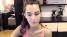 skinny teen beauty pussy on skype