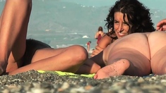 Mature Nude Beach Voyeur Milf Amateur Close Up Pussy