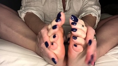 Kinky Erotic Milf In Amazing Foot Fetish Play
