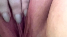 Webcam Girl Masturbating With A Dildo Wet Pussy Close Up