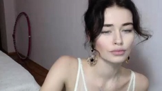 Hottest brunette solo webcam masturbation 2